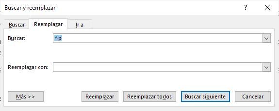 Supprimer les sauts de ligne dans Word