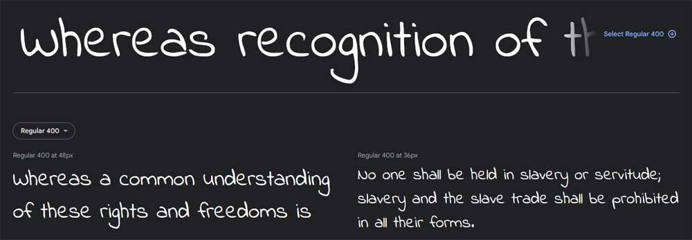 Typographie de fleurs indépendantes