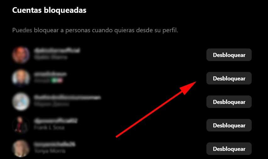 débloquer des comptes