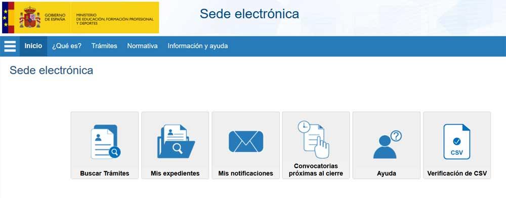 site du ministère de l'éducation