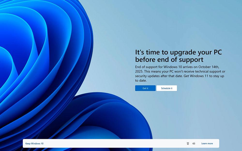 Annonce Windows 10