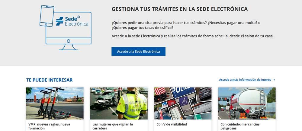 site internet de la dgt