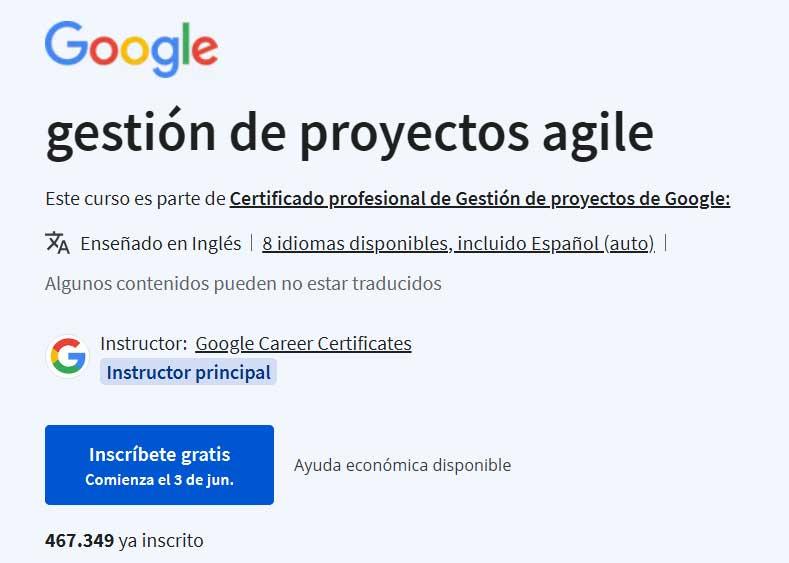 gestion de projet Google