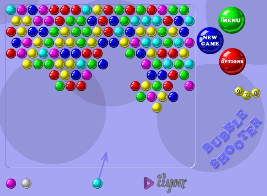 jeu de tir à bulles bing