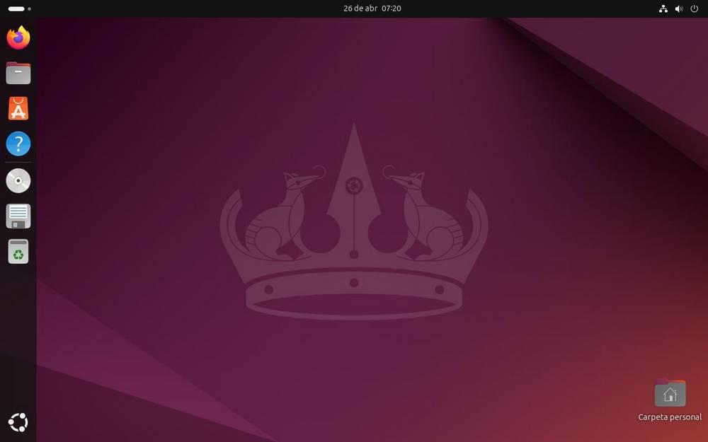 Ubuntu 24.04 - Bureau GNOME