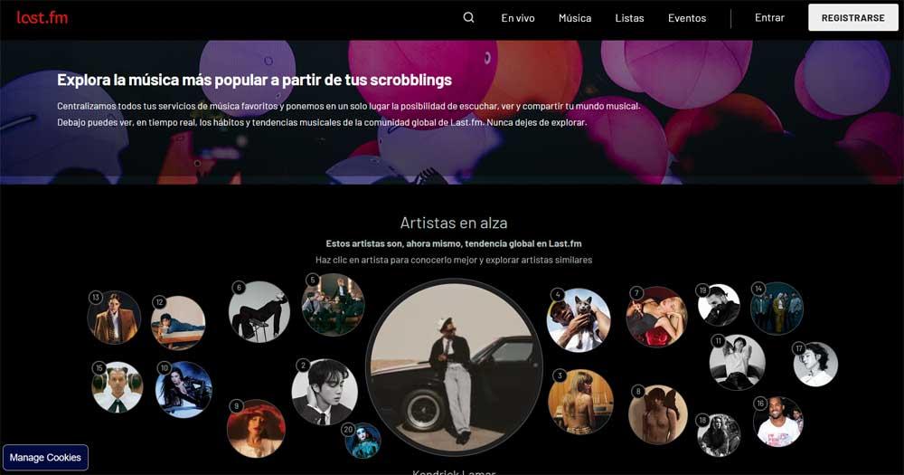 dernier fm Spotify