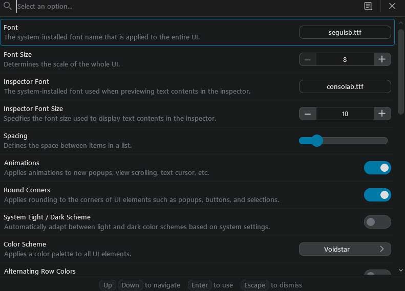 Options de pilotes de fichiers