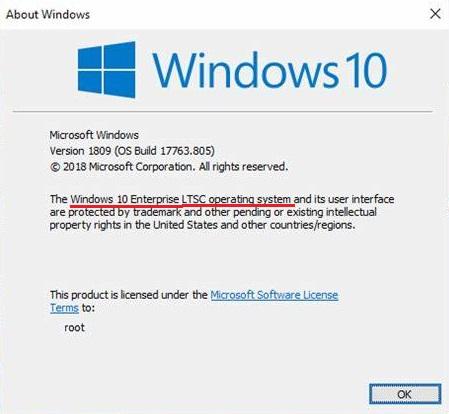 Enterprise Windows 10