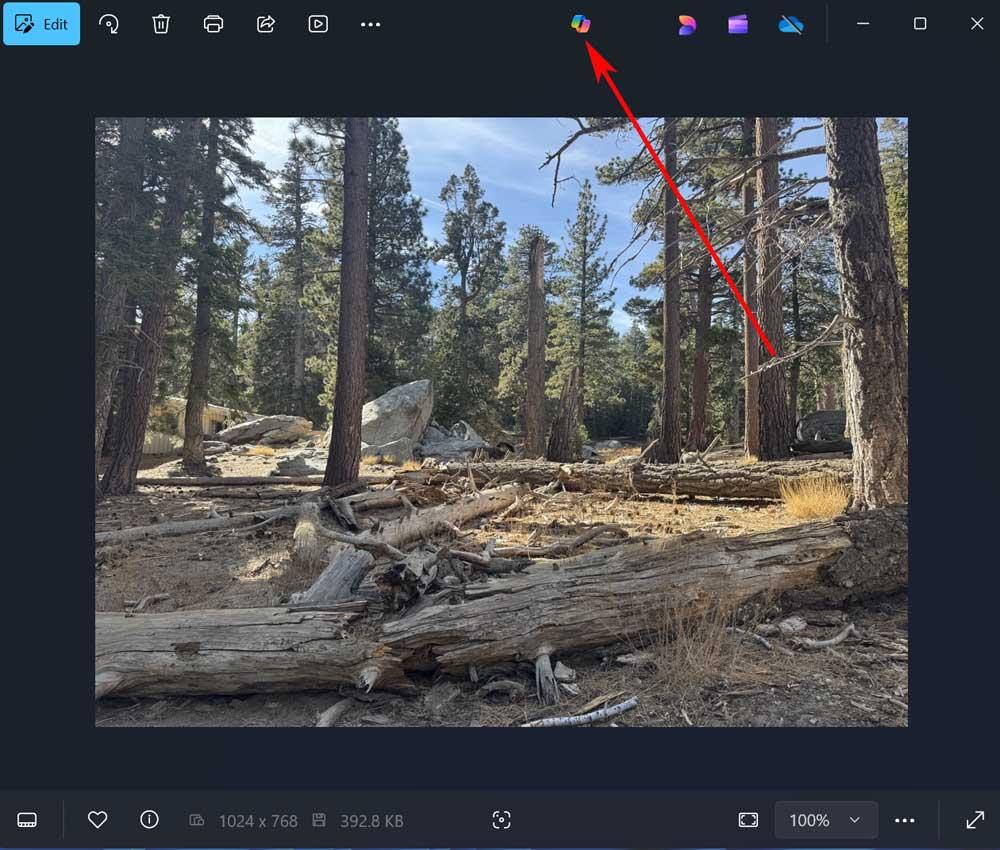 Photos de l'application Copilot