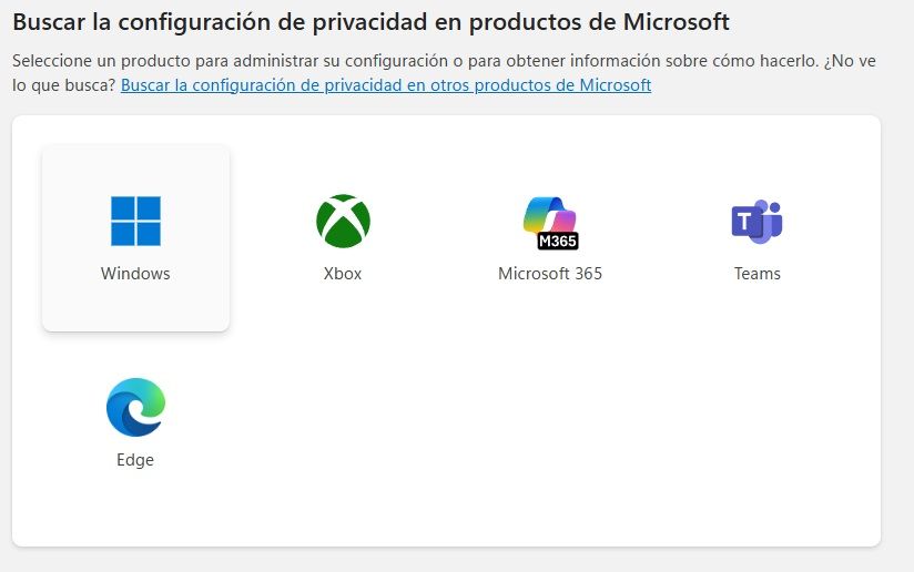 Paramètres de confidentialité