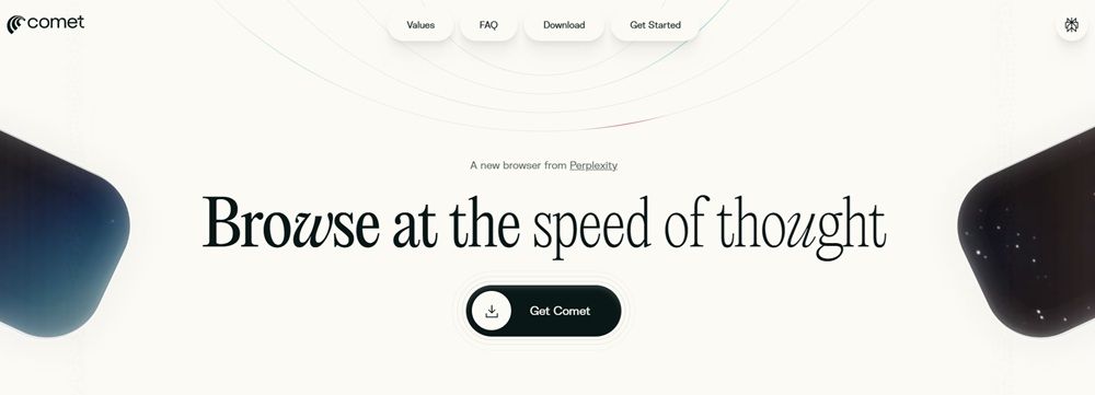Navigateur de comète