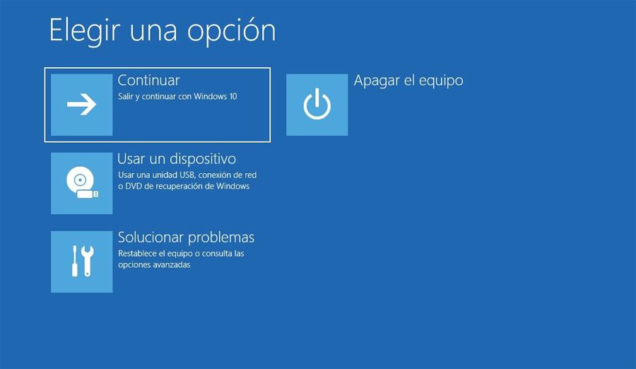 Récupération Winre Windows