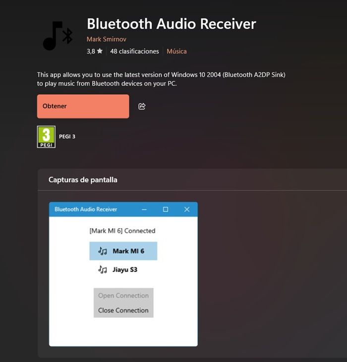 Récepteur audio Bluetooth