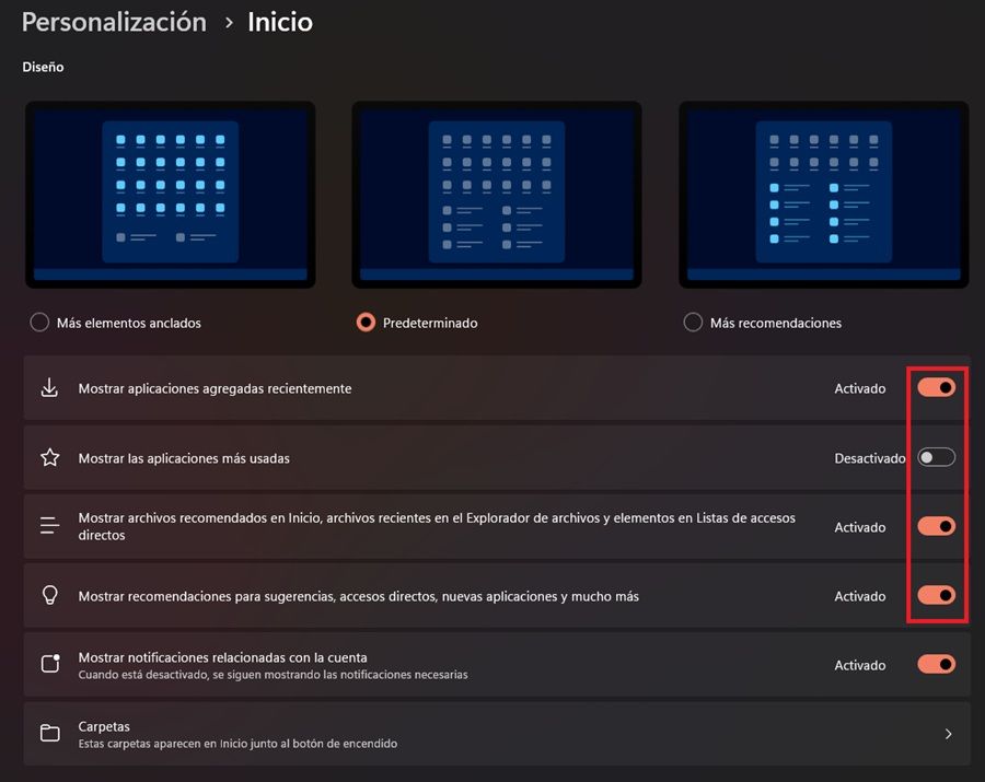 Recommandations Windows