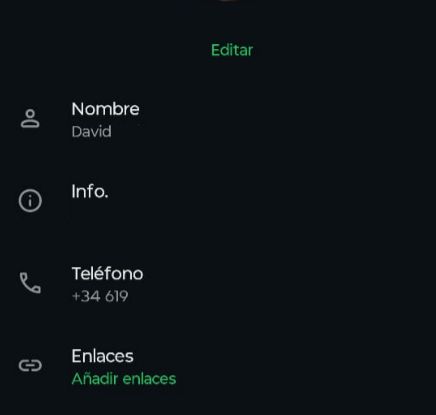 Profil WhatsApp