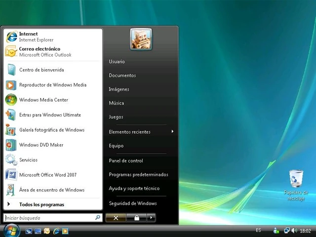 Afficher l'interface de bureau