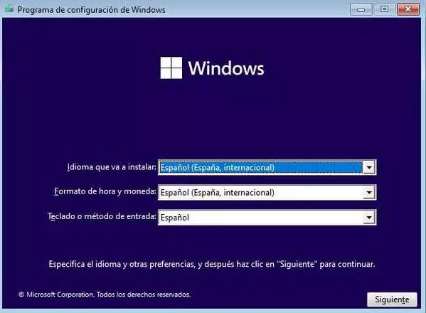 Installation de Windows 11