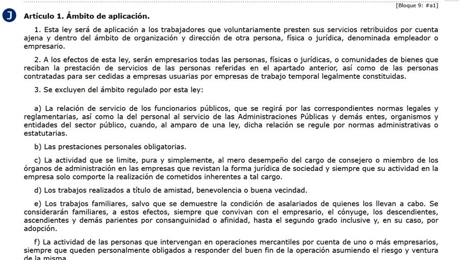 Capture Boe pour congé