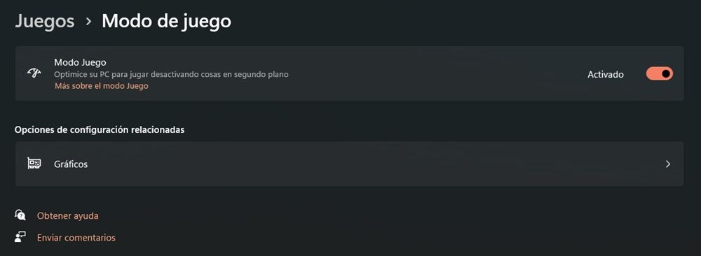 Activer le mode de jeu