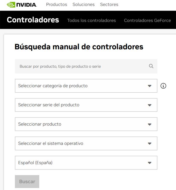 Site Web Nvidia Drivers
