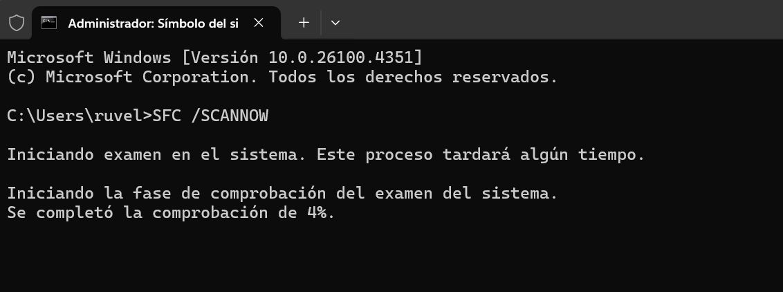 Commande SFC dans Windows 11
