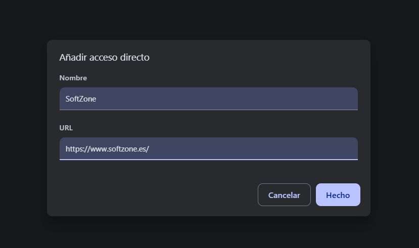 ajouter l'accès au navigateur