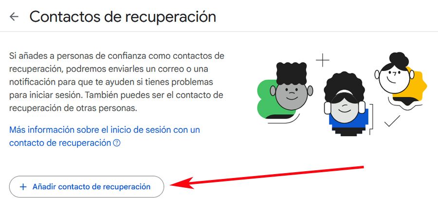 ajouter un compte de contact