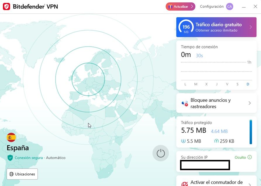 VPN gratuit Bitdefender