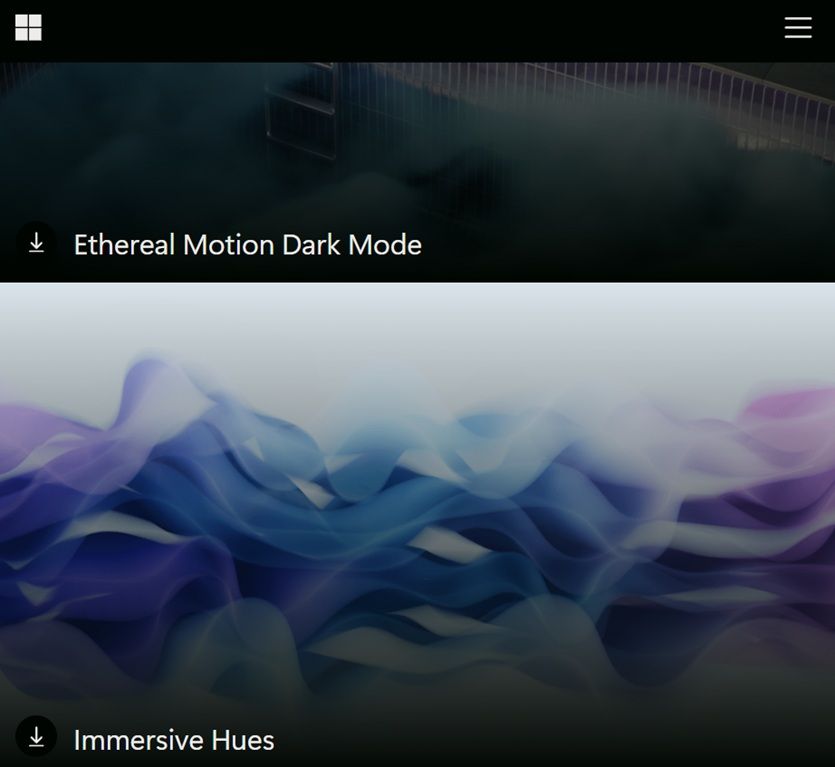 Interface de conception Microsoft