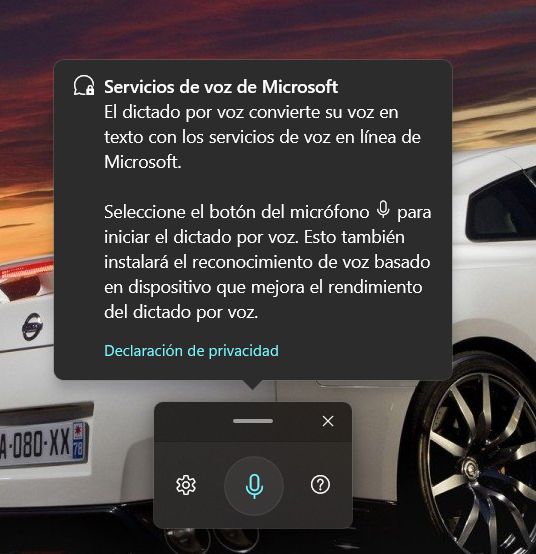 Fonction de microphone Windows