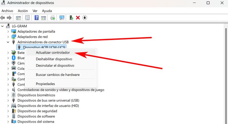 gestionnaire de périphériques