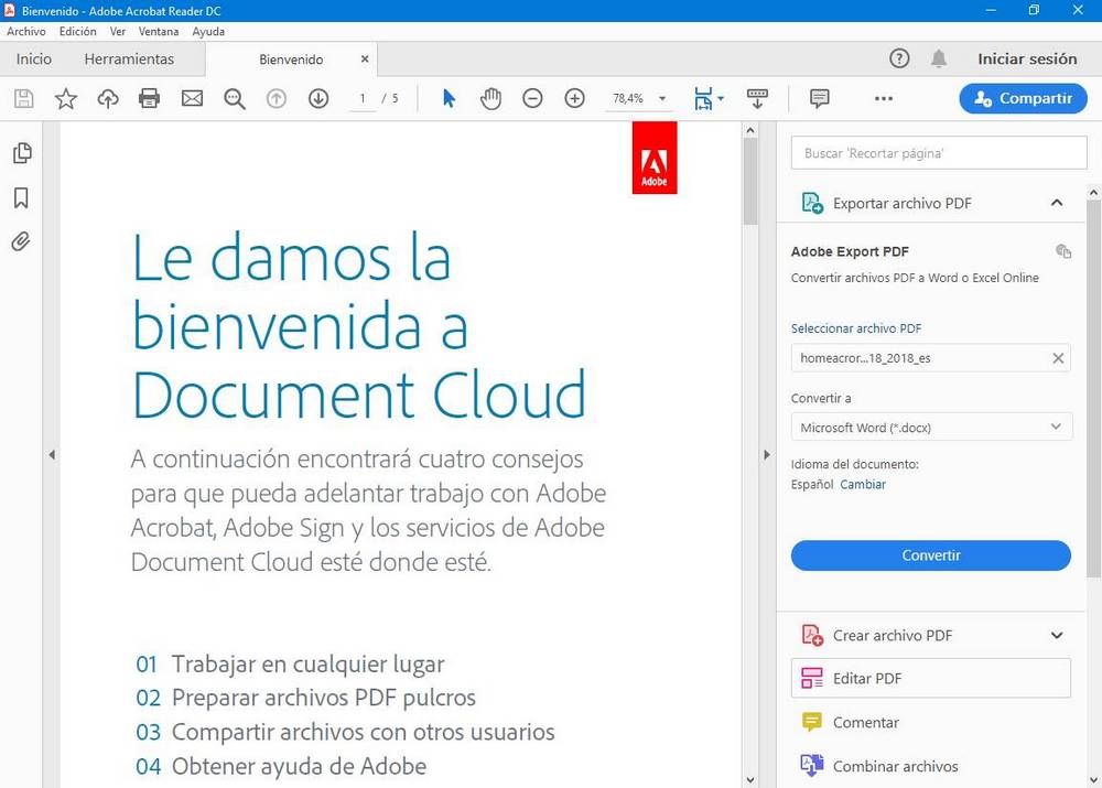 Adobe Acrobat Reader DC - Analyse 2