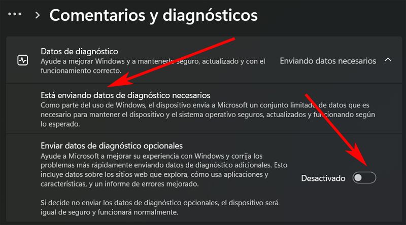 Données de diagnostic minimum Windows