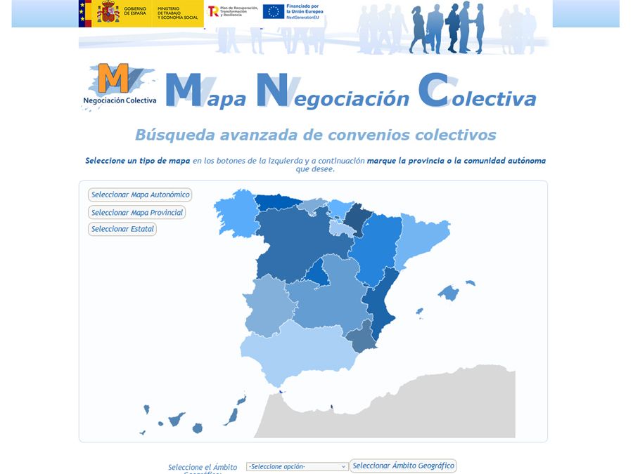 moteur de recherche de conventions collectives