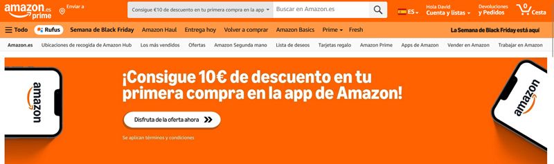 promotion 10 euros amazon