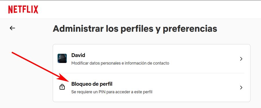 Bloquer votre profil Netflix personnel