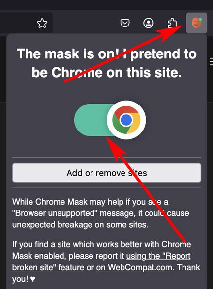masquer le bouton chrome Firefox