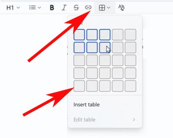 tableaux de bloc-notes