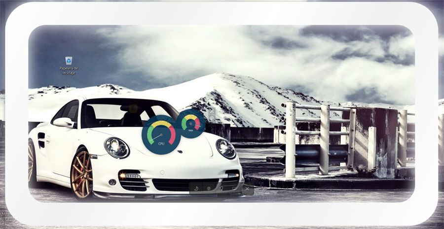 Lumière de bord de Windows