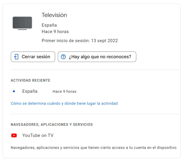 Se déconnecter de l'appareil