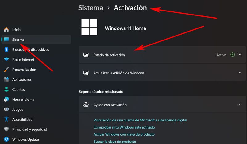 Configuration de l'activation de Windows