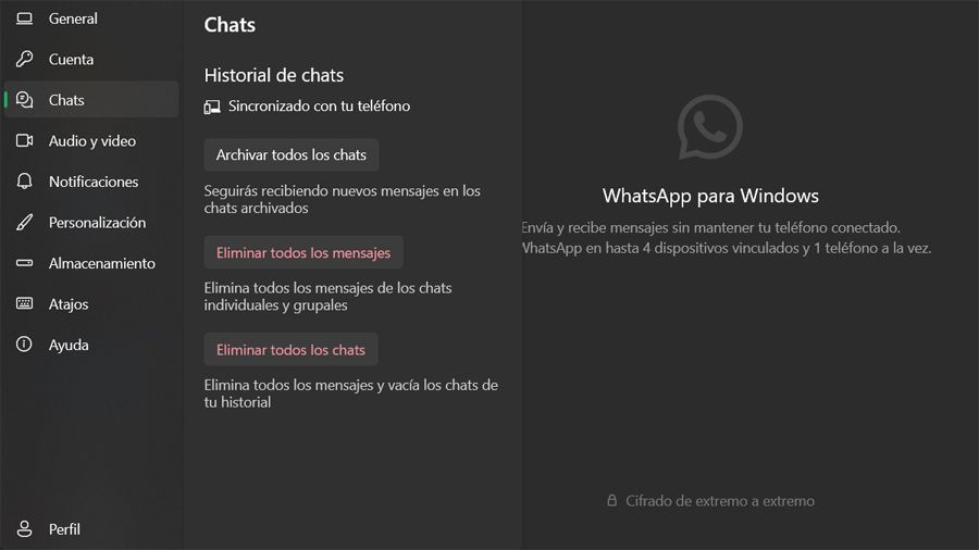 WhatsApp pour Windows