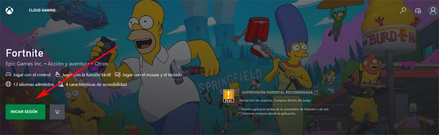 magasin Windows fortnite