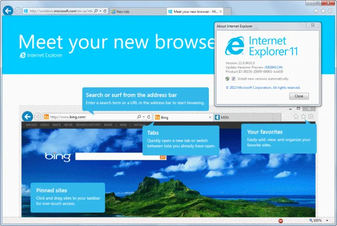 Internet Explorer 11