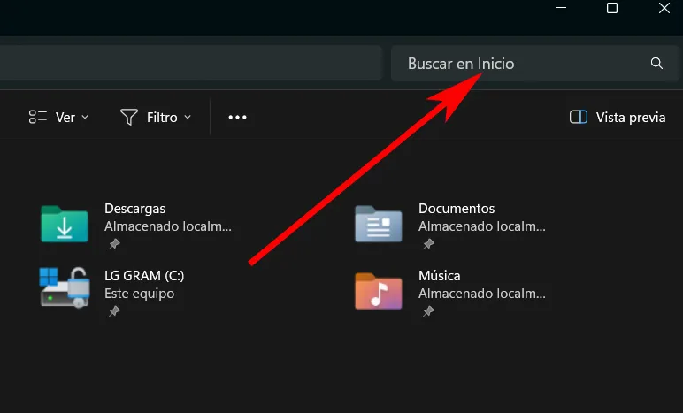 rechercher l'explorateur Windows