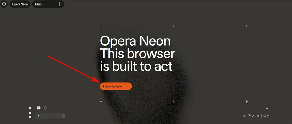 néon d'opéra Web