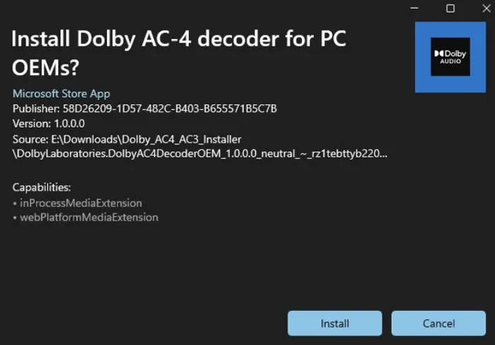 installateur Dolby