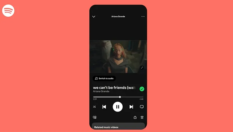 vidéos musicales Spotify