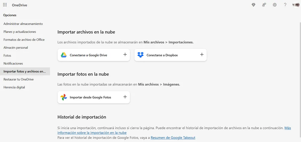 configuration One Drive