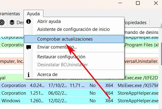 Vérifier les mises à jour du programme de désinstallation en masse